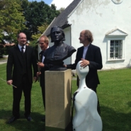 Mit Martin Donner und Didier Poskin vor dem Liszt-Haus