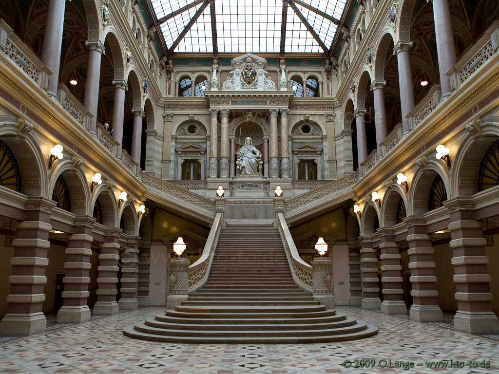 Eingangshalle Justizpalast Wien